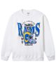 Junk Food Clothing Junk Food Clothing Unisex Los Angeles Rams Conversion Crew Fleece - 1