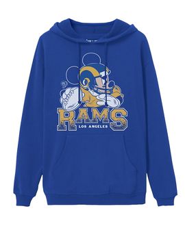 Junk Food Clothing Junk Food Clothing Unisex Los Angeles Rams Mickey Qb Hoodie