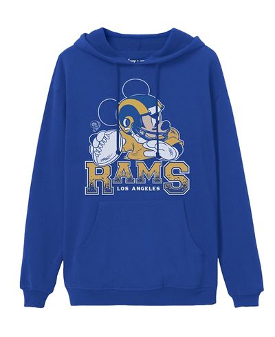 Junk Food Clothing Junk Food Clothing Unisex Los Angeles Rams Mickey Qb Hoodie