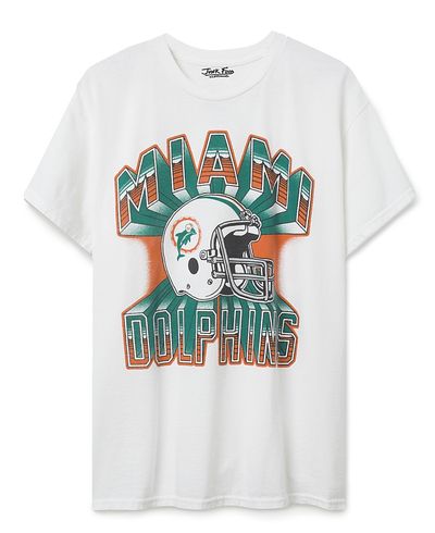 Junk Food Clothing Junk Food Clothing Unisex Miami Dolphins Heroic Tee
