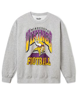 Junk Food Clothing Junk Food Clothing Unisex Minnesota Vikings All Pro Crew Fleece