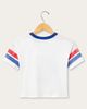 Junk Food Clothing Junk Food Clothing Unisex New England Patriots Striped Ringer Tee - 2