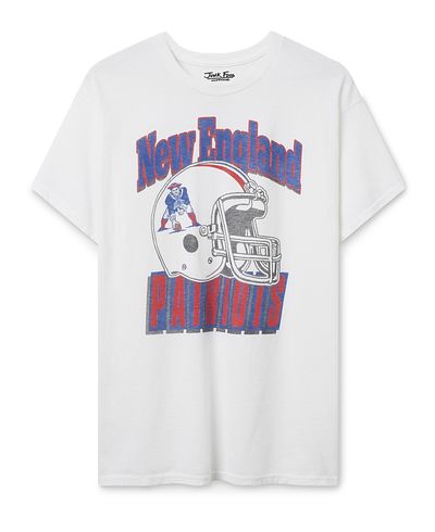 Junk Food Clothing Junk Food Clothing Unisex New England Patriots Throwback Helmet Tee
