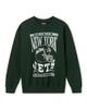 Junk Food Clothing Junk Food Clothing Unisex New York Jets Helmet Flea Market Crew Fleece - 1