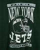 Junk Food Clothing Junk Food Clothing Unisex New York Jets Helmet Flea Market Crew Fleece - 3