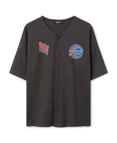 Junk Food Clothing Junk Food Clothing Unisex Nfl Buffalo Bills Baseball Jersey