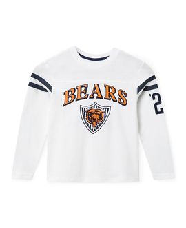 Junk Food Clothing Junk Food Clothing Unisex Nfl Chicago Bears Striped Long Sleeve Tee