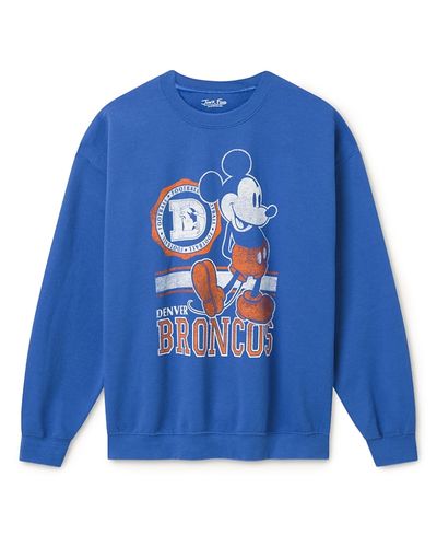 Junk Food Clothing Junk Food Clothing Unisex Nfl Denver Broncos Mickey Crew Fleece