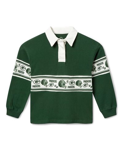 Junk Food Clothing Junk Food Clothing Unisex Nfl Green Bay Packers Rugby Long Sleeve Tee