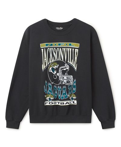 Junk Food Clothing Junk Food Clothing Unisex Nfl Jacksonville Jaguars Helmet Crew Fleece