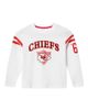 Junk Food Clothing Junk Food Clothing Unisex Nfl Kansas City Chiefs Striped Long Sleeve Tee - 1
