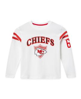 Junk Food Clothing Junk Food Clothing Unisex Nfl Kansas City Chiefs Striped Long Sleeve Tee