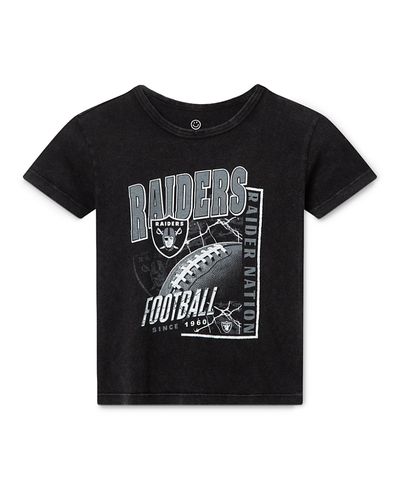 Junk Food Clothing Junk Food Clothing Unisex Nfl Las Vegas Raiders Mineral Washed Tee