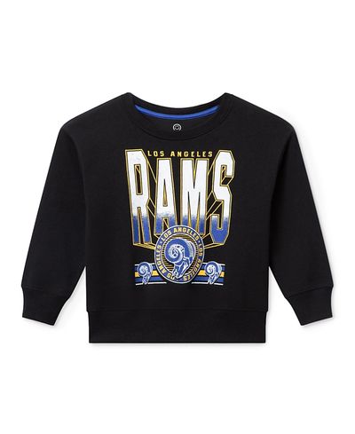 Junk Food Clothing Junk Food Clothing Unisex Nfl Los Angeles Rams Drop Shoulder Crew Fleece