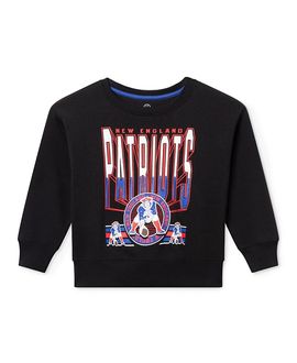 Junk Food Clothing Junk Food Clothing Unisex Nfl New England Patriots Drop Shoulder Crew Fleece