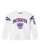 Junk Food Clothing Junk Food Clothing Unisex Nfl New England Patriots Striped Long Sleeve Tee - 1
