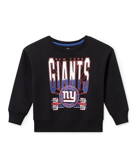 Junk Food Clothing Junk Food Clothing Unisex Nfl New York Giants Drop Shoulder Crew Fleece