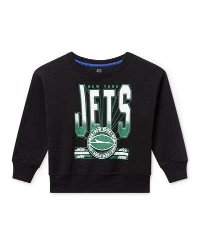 Junk Food Clothing Junk Food Clothing Unisex Nfl New York Jets Drop Shoulder Crew Fleece