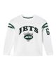 Junk Food Clothing Junk Food Clothing Unisex Nfl New York Jets Striped Long Sleeve Tee - 1