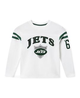 Junk Food Clothing Junk Food Clothing Unisex Nfl New York Jets Striped Long Sleeve Tee