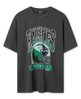 Junk Food Clothing Junk Food Clothing Unisex Philadelphia Eagles Varsity Heavy Weight Tee