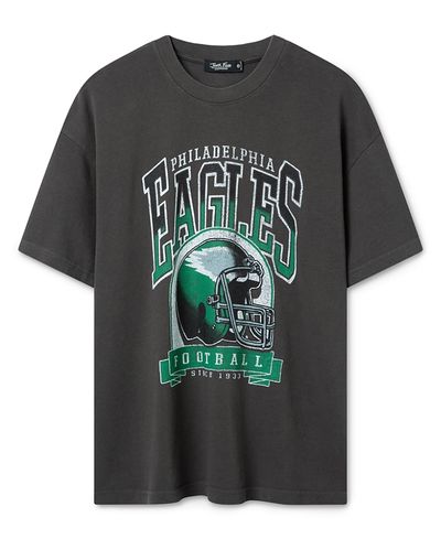 Junk Food Clothing Junk Food Clothing Unisex Philadelphia Eagles Varsity Heavy Weight Tee