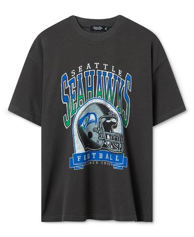 Junk Food Clothing Junk Food Clothing Unisex Seattle Seahawks Varsity Heavy Weight Tee