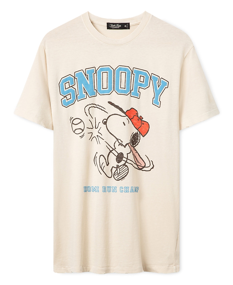 Junk Food Clothing Junk Food Clothing Unisex Snoopy Homerun Champ Vintage Tee