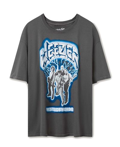 Junk Food Clothing Junk Food Clothing Unisex Weezer Westside Weirdos Oversized Tee