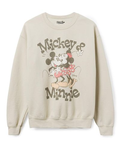 Junk Food Clothing Junk Food Clothing Vintage-Like Mickey & Minnie Flea Market Fleece