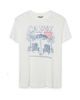Junk Food Clothing Junk Food Clothing Women's Capri Vintage Tissue Tee - 1