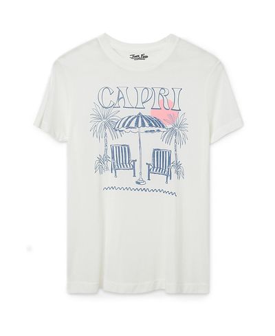 Junk Food Clothing Junk Food Clothing Women's Capri Vintage Tissue Tee