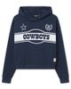 Junk Food Clothing Junk Food Clothing Women's Dallas Cowboys Oversized Crop Hoodie - 1