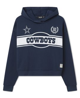 Junk Food Clothing Junk Food Clothing Women's Dallas Cowboys Oversized Crop Hoodie