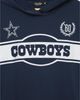Junk Food Clothing Junk Food Clothing Women's Dallas Cowboys Oversized Crop Hoodie - 3