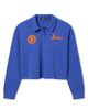 Junk Food Clothing Junk Food Clothing Women's Denver Broncos Polo Crop Fleece - 1