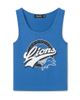 Junk Food Clothing Junk Food Clothing Women's Detroit Lions Cropped Tank - 1