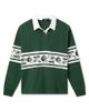 Junk Food Clothing Junk Food Clothing Women's Green Bay Packers Helmet Rugby Shirt - 1