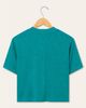 Junk Food Clothing Junk Food Clothing Women's Jacksonville Jaguars Helmet Mock Neck Crop Tee - 2