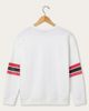 Junk Food Clothing Junk Food Clothing Women's Kansas City Chiefs Oversized Striped Fleece - 2