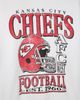 Junk Food Clothing Junk Food Clothing Women's Kansas City Chiefs Oversized Striped Fleece - 3