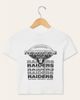 Junk Food Clothing Junk Food Clothing Women's Las Vegas Raiders Repeat Baby Tee - 2