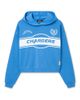 Junk Food Clothing Junk Food Clothing Women's Los Angeles Chargers Oversized Crop Hoodie - 1