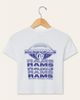 Junk Food Clothing Junk Food Clothing Women's Los Angeles Rams Repeat Baby Tee - 2