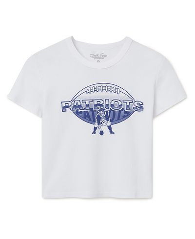 Junk Food Clothing Junk Food Clothing Women's New England Patriots Repeat Baby Tee