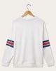 Junk Food Clothing Junk Food Clothing Women's New York Giants Oversized Striped Fleece - 2