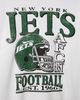 Junk Food Clothing Junk Food Clothing Women's New York Jets Oversized Striped Fleece - 3