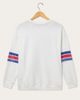 Junk Food Clothing Junk Food Clothing Women's Nfl Buffalo Bills Oversized Striped Fleece - 2