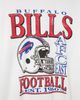 Junk Food Clothing Junk Food Clothing Women's Nfl Buffalo Bills Oversized Striped Fleece - 3