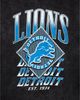 Junk Food Clothing Junk Food Clothing Women's Nfl Detroit Lions Off Shoulder Cropped Fleece - 3